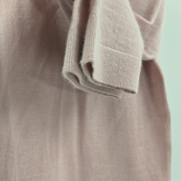 Neiman Marcus Sweater Women's Medium Pink 100% Cashmere Turtleneck Long Sleeves - Picture 6 of 10